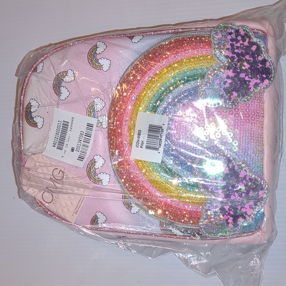 😺MISS GWEN OMG! 🌈 Rainbow Mini Backpack - Picture 9 of 15